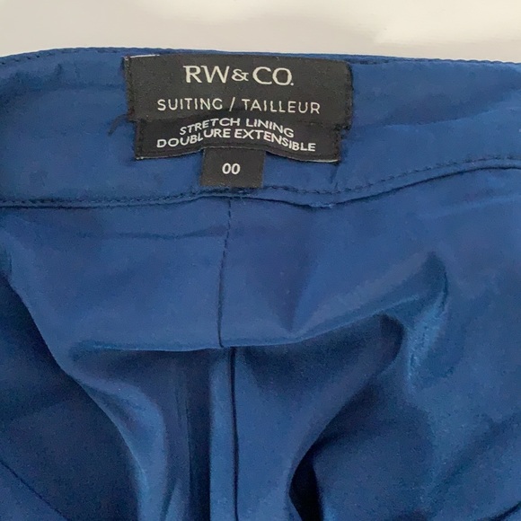 RW&CO- Blue basic pencil skirt - Picture 4 of 6